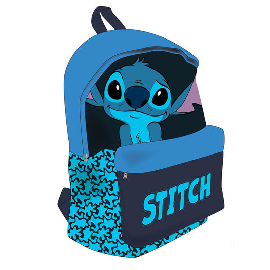 Mochila Stitch Disney 40cm Tamaño: 40x30x15cm.